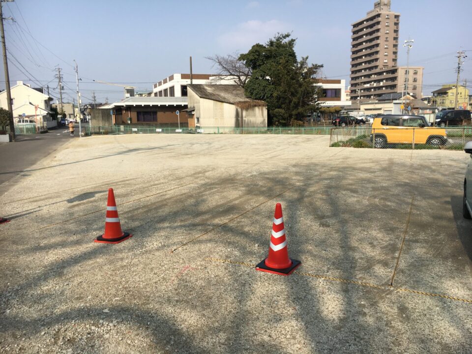 月極駐車場整備工事